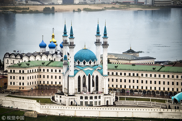 俄罗斯千年名城喀山,不仅也有克里姆林宫,还有沙琪玛