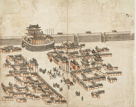 十八世纪描绘朝鲜出使北京旅程的《燕行图》.jpg