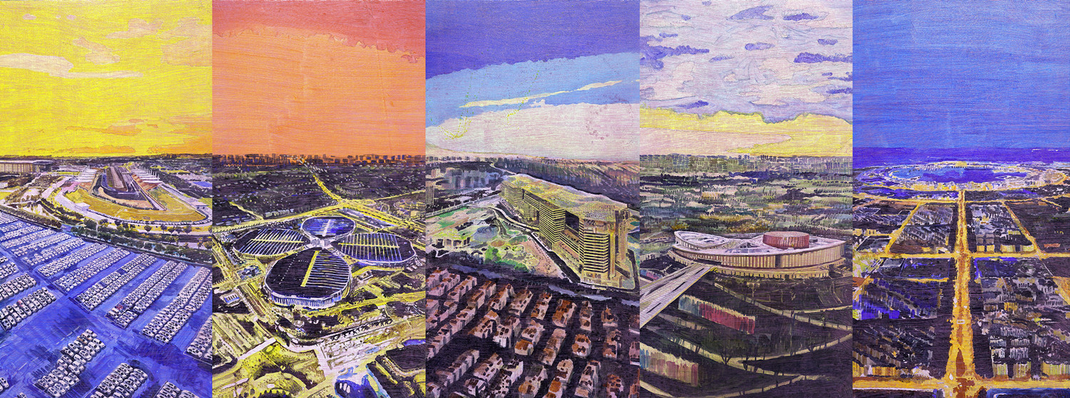 海派风流:五大新城印象 徐增英 150×400cm 2021_副本.jpg