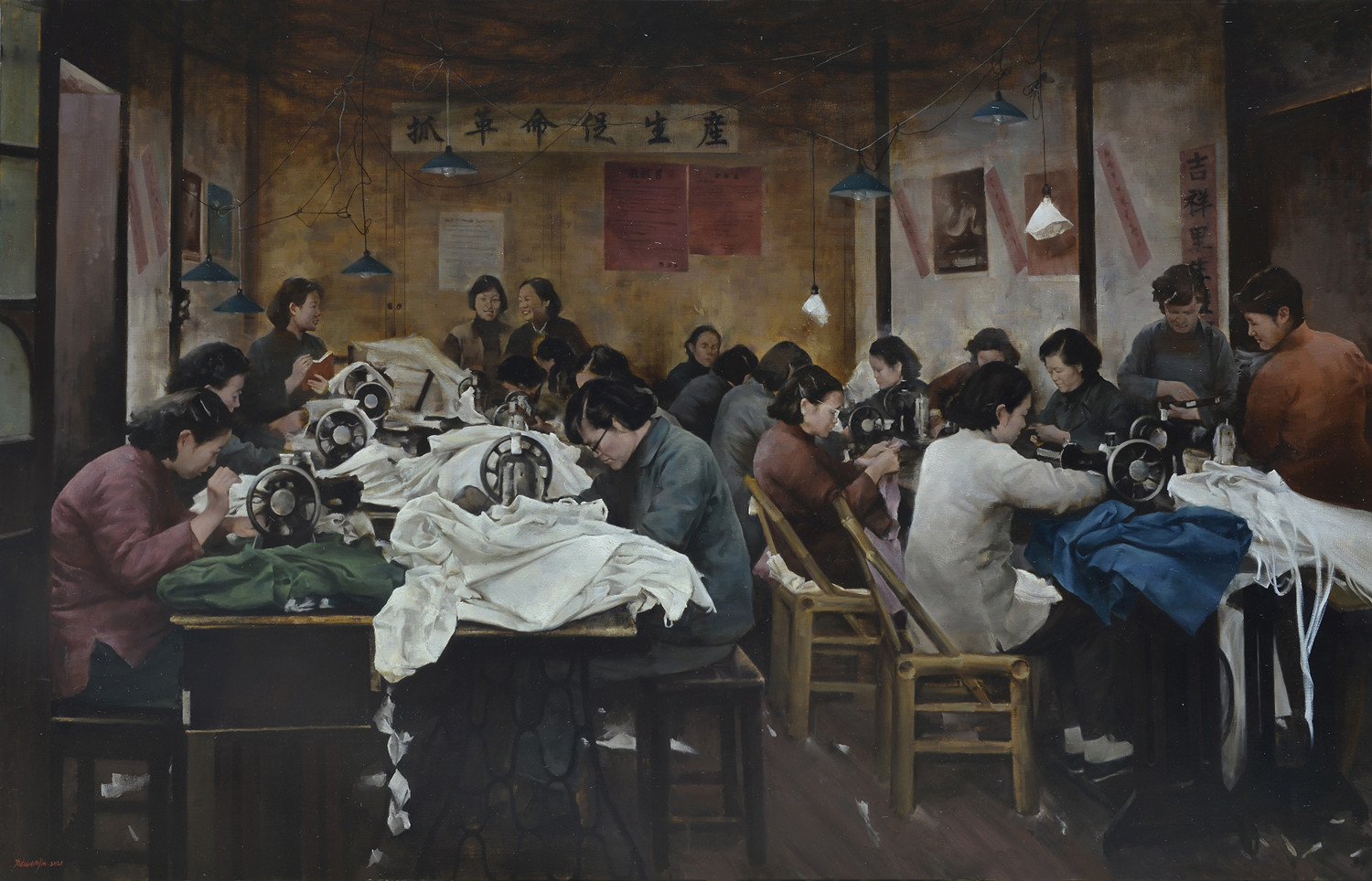 吉祥里生产组 解文金 油画 235×150cm 2021.jpg