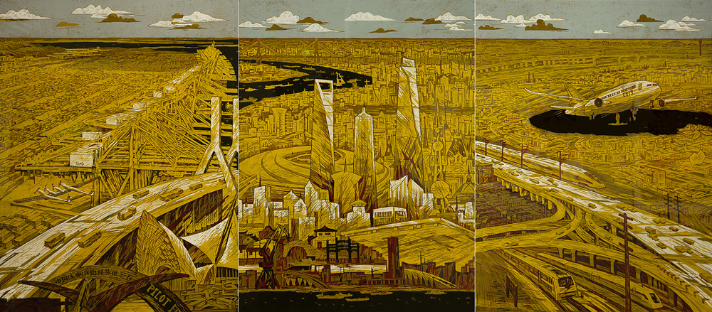 上海浦东 金礼燕 金祥龙 版画 145×110cm×3 2021.jpg